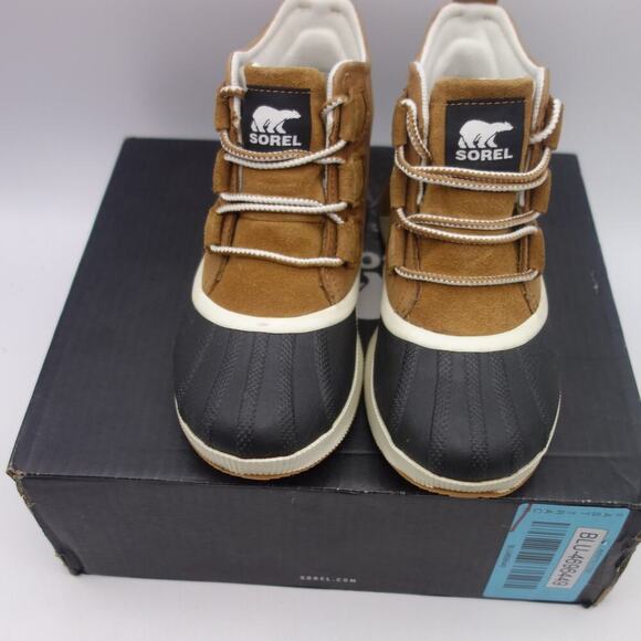 NEW Sorel Out N About III Classic Waterproof Duck Boot Taffy Black Women's 5 - Picture 8 of 10